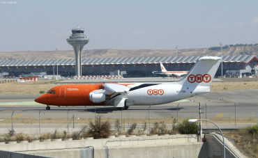 OO-TAE (E3182) 1990 British Aerospace BAe-146-300QT