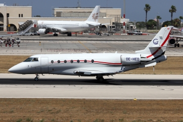 OE-HED · Gulfstream G200 · (MLA / LMML)