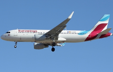 D-AEWR · Airbus A320-214 · (LPA / GCLP)