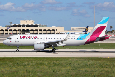 D-AEWQ · Airbus A320-214(WL) · (MLA / LMML)