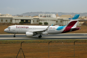 D-AEWU · Airbus A320-214(WL) · MLA / LMML