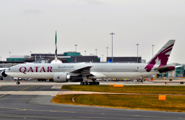 A7-BAA · Boeing 777-3DZ(ER) · (MAN / EGCC)