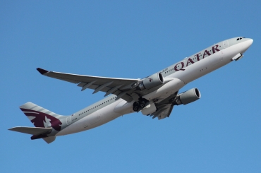 A7-AEN · Airbus A330-302 · (FCO / LIRF)