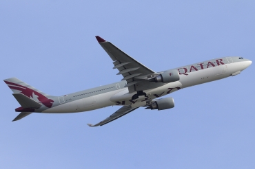 A7-AEA · Airbus A330-303 · (FCO / LIRF)