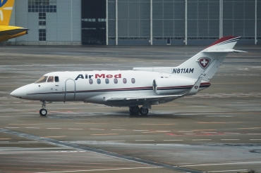 N811AM · British Aerospace BAe-125-800A · (NRT / RJAA)