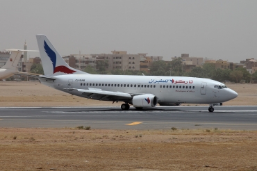 C5-MAB · Boeing 737-3Z0 · (KRT / HSSS)