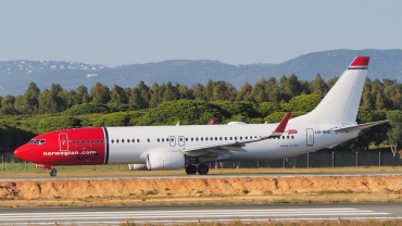 LN-NHC · Boeing 737-8JP(WL) · (FAO / LPFR)