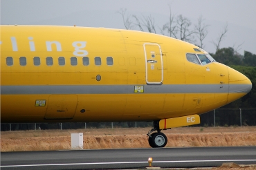 OY-SEC · Boeing 737-8Q8 · (FAO / LPFR)