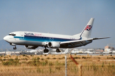 G-UKLC · Boeing 737-42C · (FAO / LPFR)