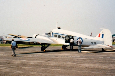 WD413 · Avro Anson T.21 · (EGCD)