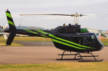 G-ONTV · Agusta-Bell AB-206B JetRanger III · (GLO / EGBJ)
