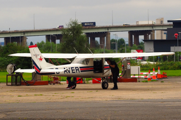 G-AVER · Reims F150G · (EGCB)