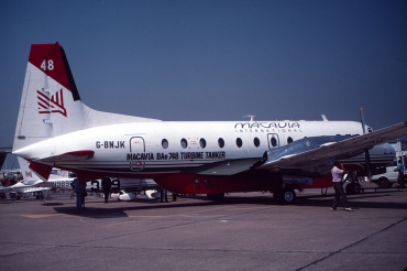 G-BNJK · Hawker Siddeley HS.748 Series 2A · (LBG / LFPB)