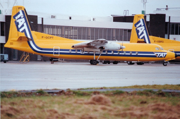 F-GCPT · Fairchild FH-227B · (CWL / EGFF)