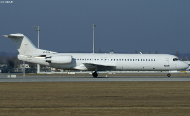 SE-DUV · Fokker F100 · (MUC / EDDM)