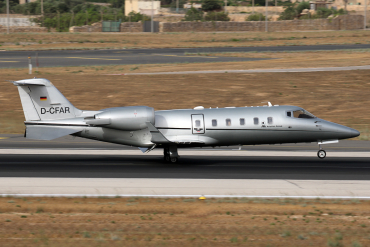 D-CFAR · Learjet 60XR · MLA / LMML