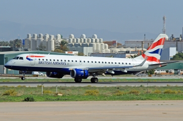G-LCYL · Embraer ERJ-190LR · (AGP / LEMG)