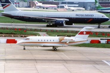 HB-ILH · Canadair CL-600-1A11 Challenger 600S · (LHR / EGLL)