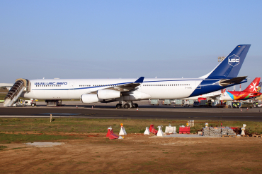 D-AUSC · Airbus A340-313 · (MLA / LMML)