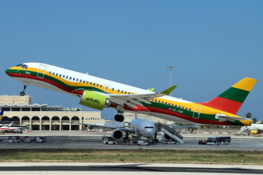 YL-CSK · Airbus A220-300 · (MLA / LMML)