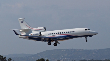OO-NAD · Dassault Falcon 7X · FAO / LPFR
