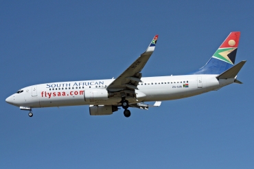 ZS-SJB · Boeing 737-8S3 · (JNB / FAOR)