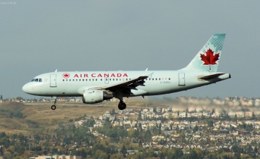 C-GARJ · Airbus A319-114 · (YYC / CYYC)