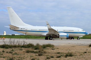 A6-RJA · Boeing 737-7KK(WL) BBJ · (MLA / LMML)
