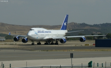 LV-AXF · Boeing 747-475 · (MAD / LEMD)