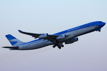 LV-CSD · Airbus A340-313 · (FCO / LIRF)