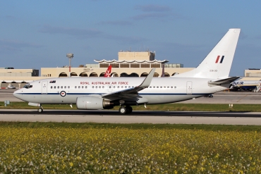 A36-001 · Boeing 737-7DT(BBJ) · (MLA / LMML)