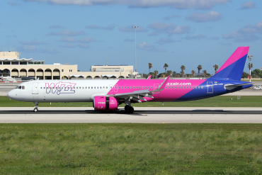 HA-LVB · Airbus A321-271NX · (MLA / LMML)