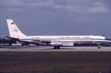 CP-1698 · Boeing 707-323C · --