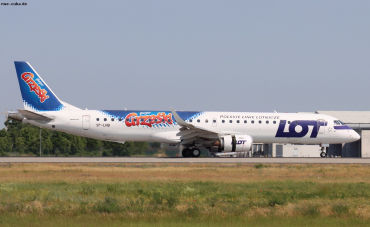 SP-LNB · Embraer 190-200LR · (BER / EDDB)
