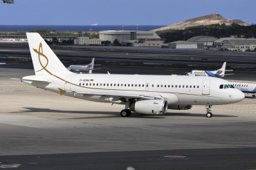D-ADNA · Airbus A319-133(CJ) · (LPA / GCLP)
