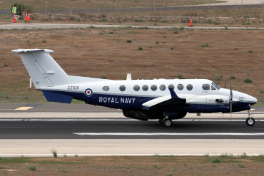 ZZ501 · Hawker Beechcraft B350CER Avenger T1 · (MLA / LMML)