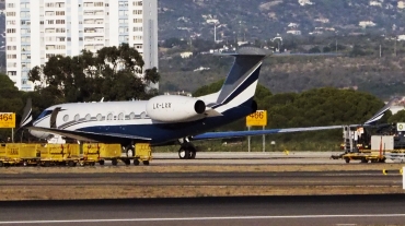 LX-LXX · Gulfstream Aerospace G650 · (FAO / LPFR)