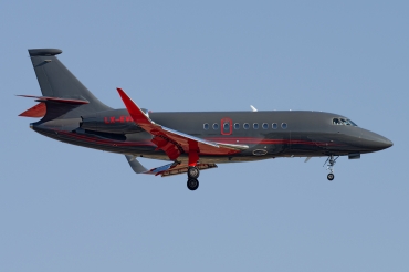 LX-EVM · Dassault Falcon 2000LX · (BCN / LEBL)