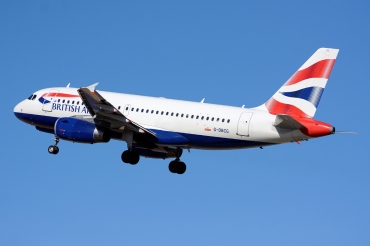 G-DBCG · Airbus A319-131 · (FAO / LPFR)