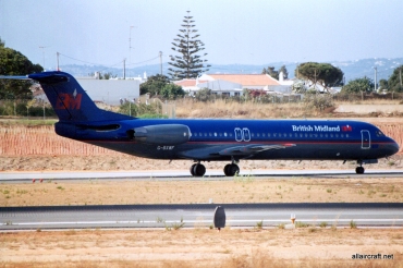 G-BXWF · Fokker 100 · (FAO / LPFR)