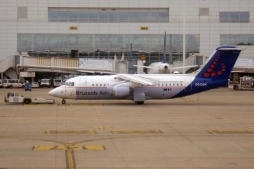 OO-DJW · British Aerospace Avro RJ85 · (BRU / EBBR)