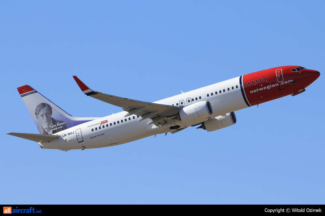 LN-NGJ · Boeing 737-8JP(WL) · (SVG / ENZV)