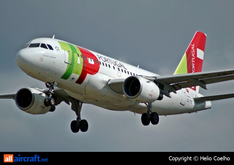 CS-TTF · Airbus A319-111 · (LIS / LPPT)