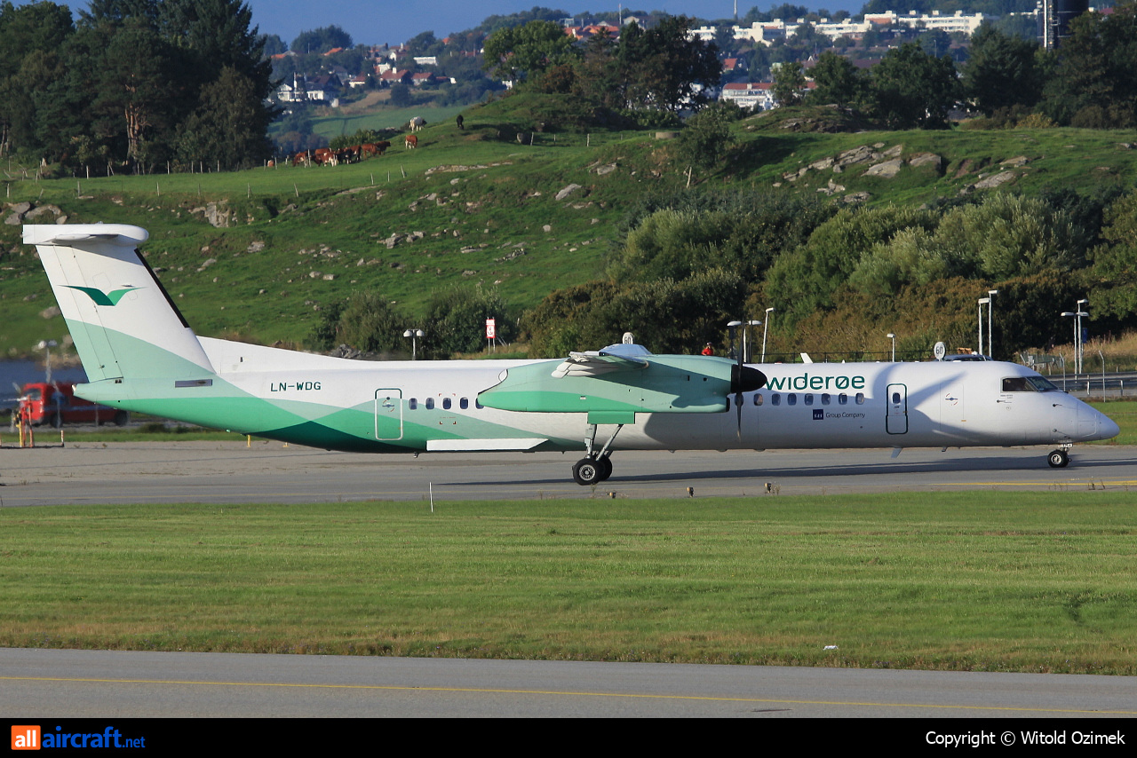 LN-WDG · Bombardier Dash 8-Q402 · (SVG / ENZV)