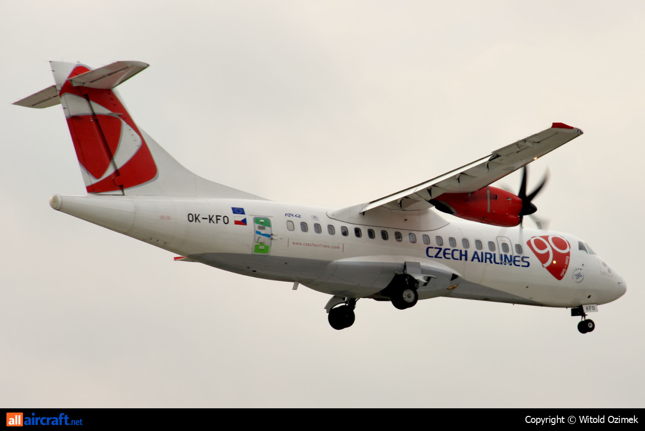 OK-KFO · ATR-42-500 · (WAW / EPWA)