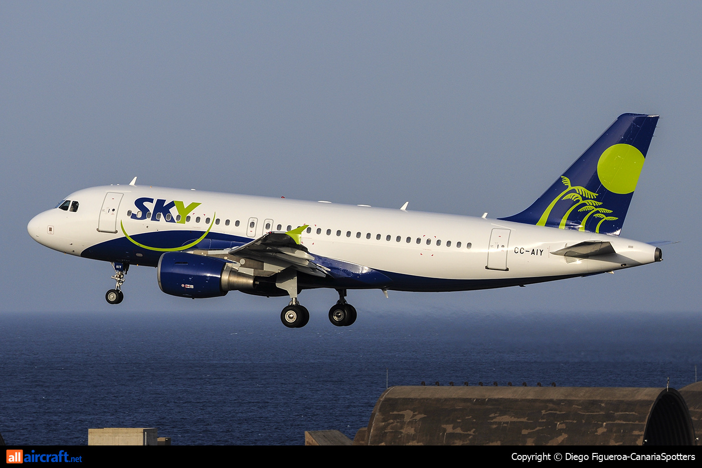 CC-AIY · Airbus A319-111 · (LPA / GCLP)