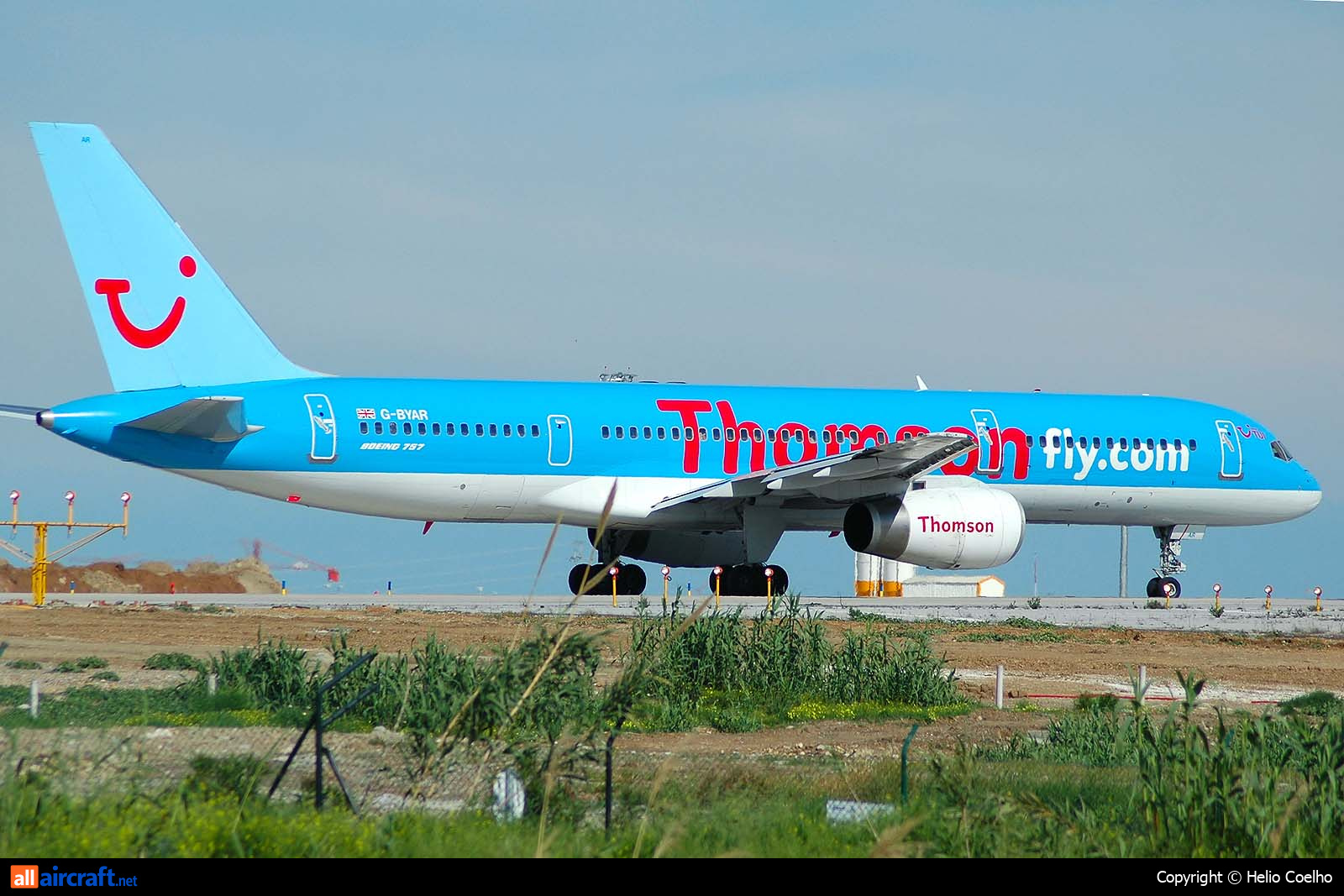 G-BYAR · Boeing 757-204 · (AGP / LEMG)