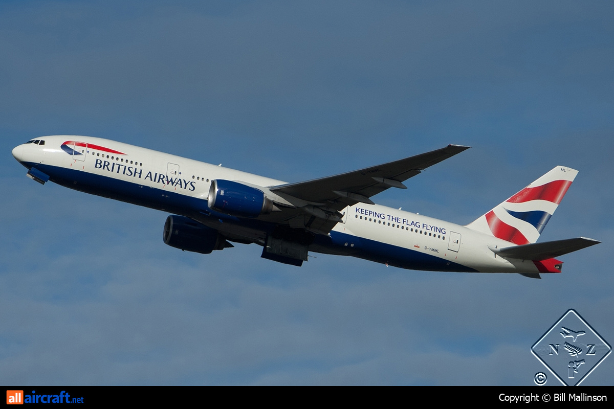 G-YMML · Boeing 777-236/ER · (SYD / YSSY)