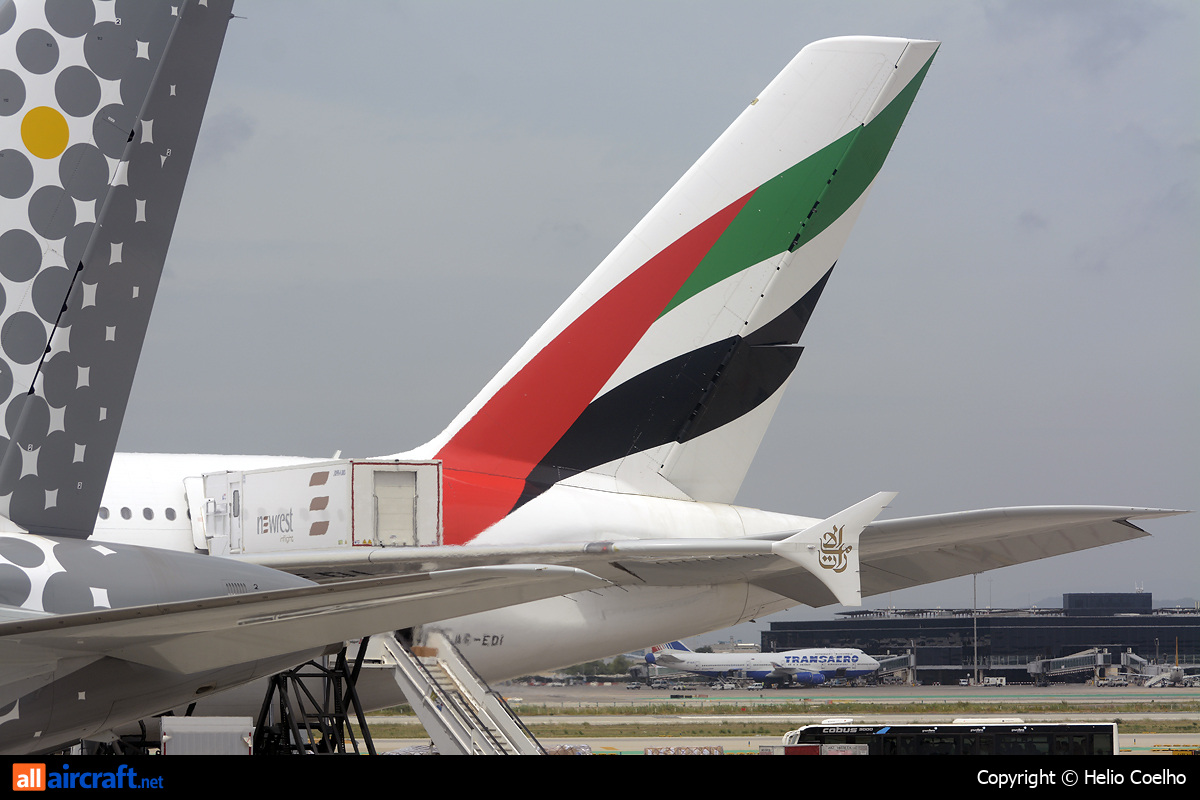 A6-EDI · Airbus A380-861 · (BCN / LEBL)