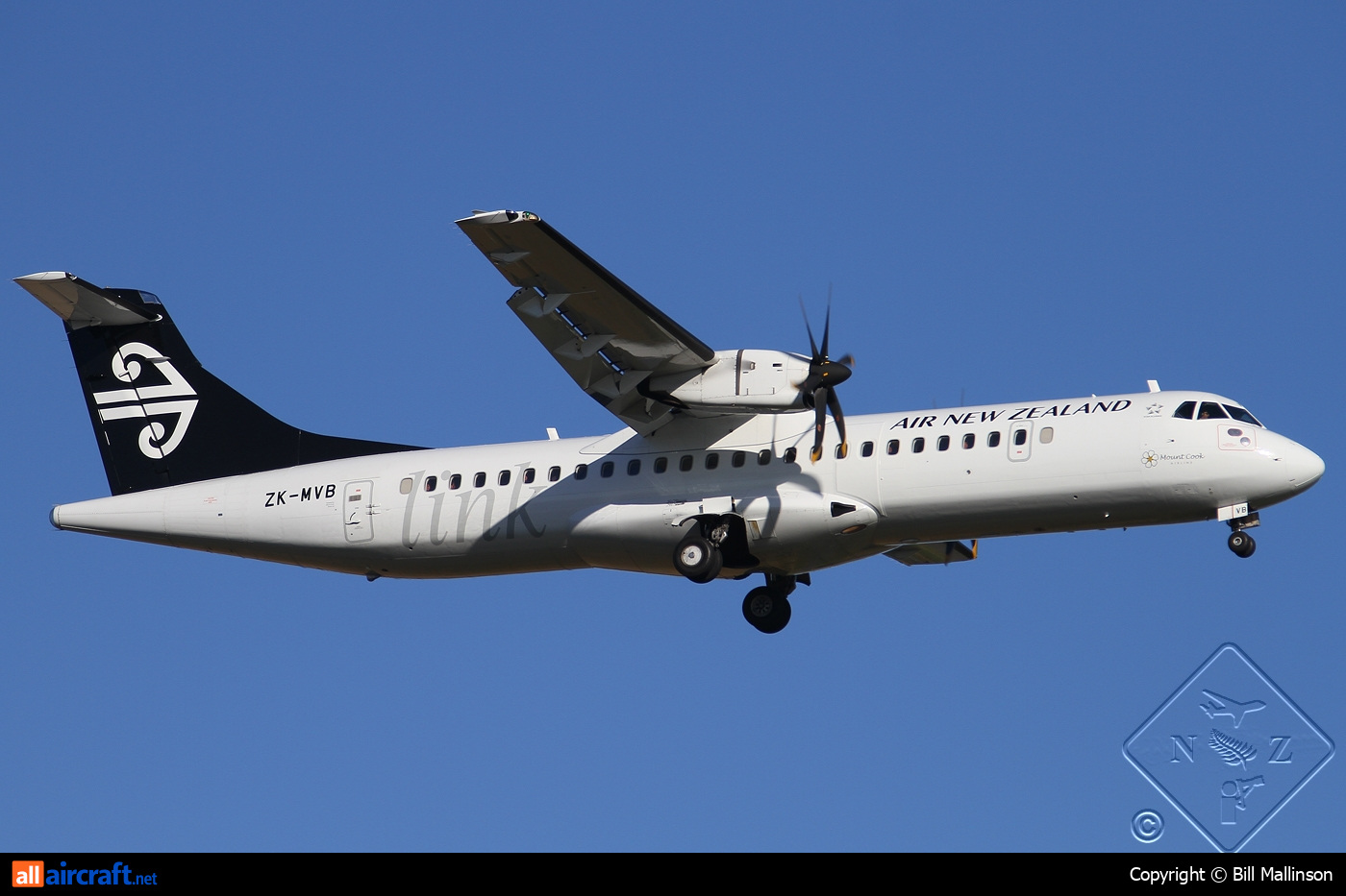 ZK-MVB · ATR-72-600 · (CHC / NZCH)
